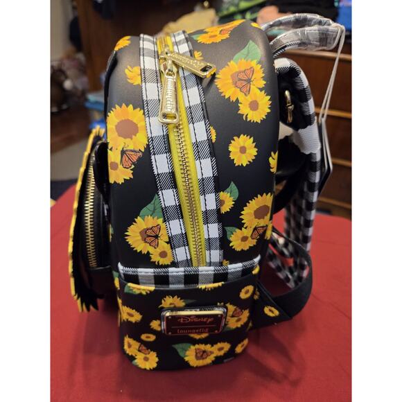 Disney Loungefly "Bambi Sunflower Friends" Mini Backpack - Brand New - Picture 3 of 8